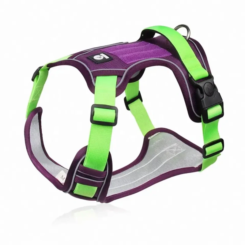 Big Dog Harness Pet Reflective Breathable Mesh Padded No Pull dog Harness for large dogs