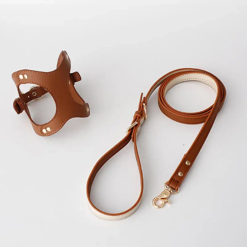 Manufacturer Wholesale Custom Premium Genuine Leather Leash For Dog Leather Leash