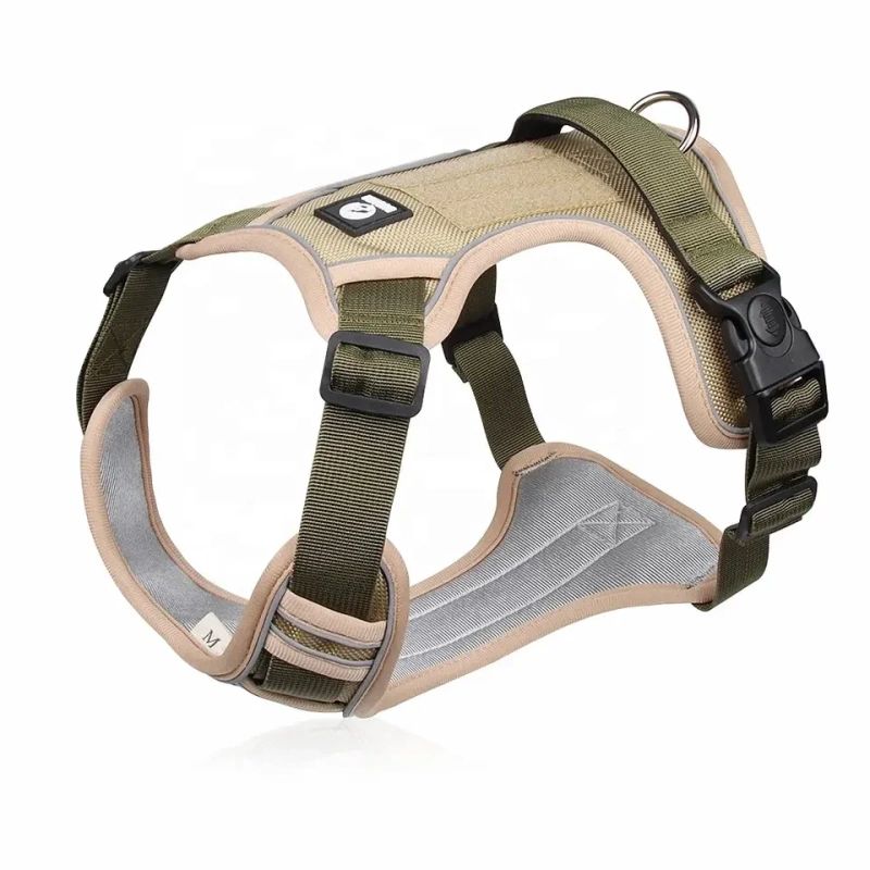Big Dog Harness Pet Reflective Breathable Mesh Padded No Pull dog Harness for large dogs