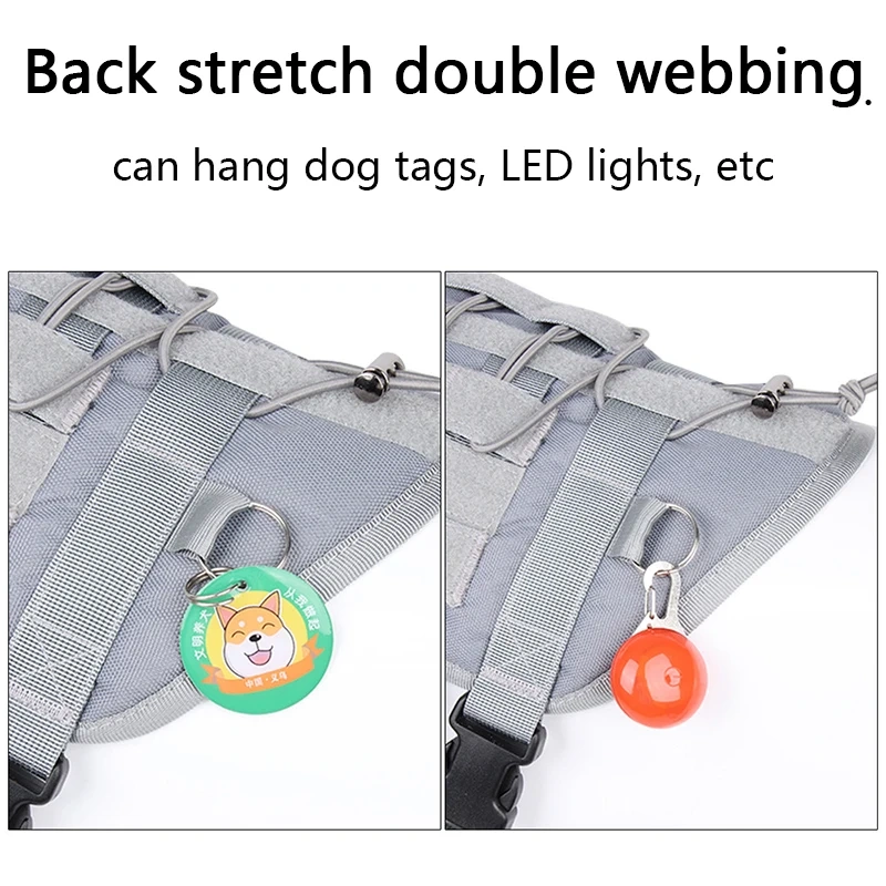 Wholesale Portable Firm Can Hold Water Large Pet Dog Harness Oxford Cloth Chest Strap