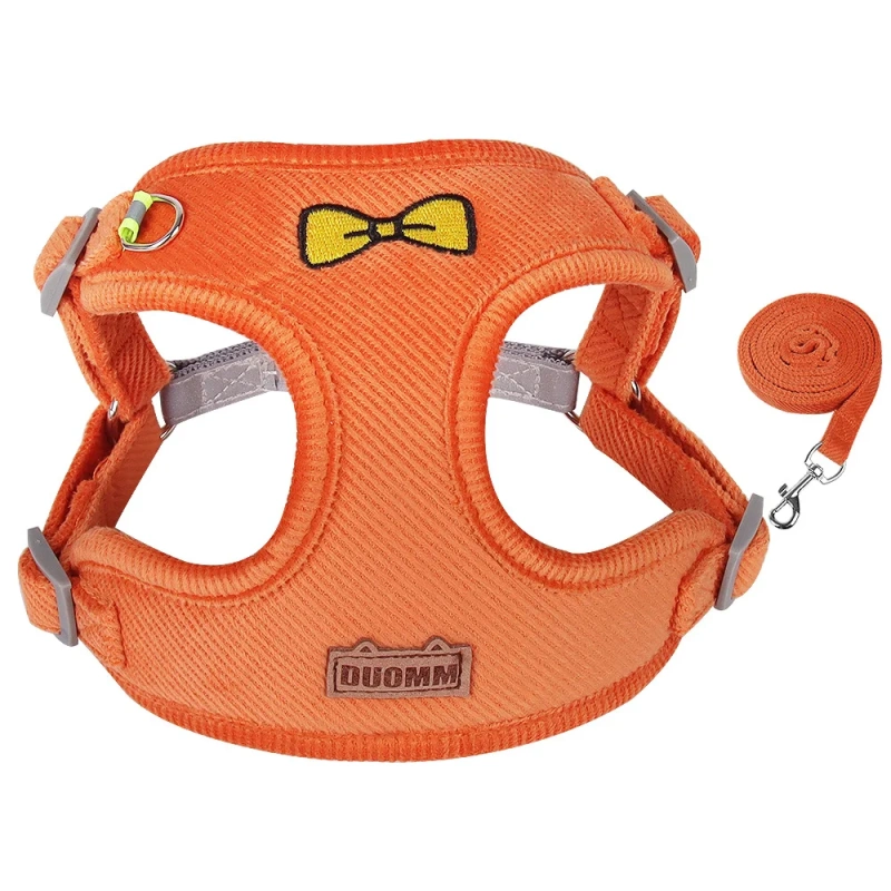Wholesale custom logo Adjustable Reflective Breathable Dog Harness Set Pet Dog Chest pet Harness