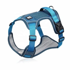 Big Dog Harness Pet Reflective Breathable Mesh Padded No Pull dog Harness for large dogs