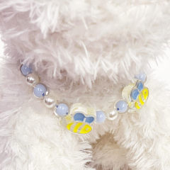 Imitation Pearl Beaded Collar Pet Accessories for Cats, Small and Medium Dogs