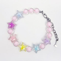 Star Beaded Collar Pet Accessories for Cats, Small and Medium Dogs