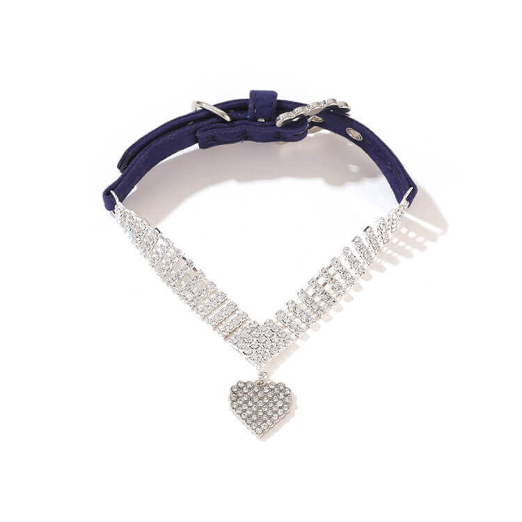 Pet supplies collar lead rope neck ring Pearl cat necklace Dog ring small and medium dog collar accessories