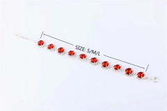 Single row diamond cat and dog accessories pet collar love pendant