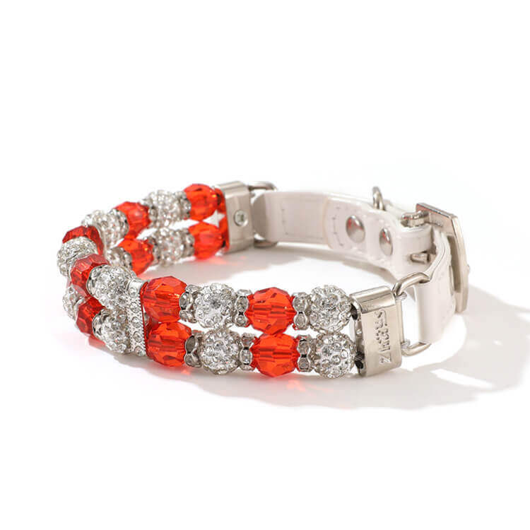 Pet accessories collar leash neck bead cat necklace Small dog collar collar accessories