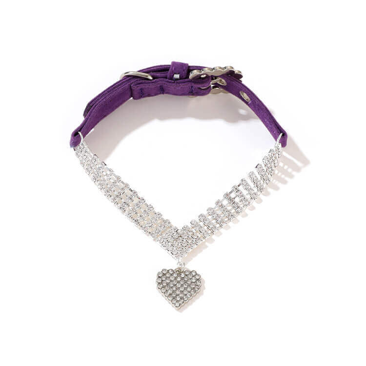 Pet supplies collar lead rope neck ring Pearl cat necklace Dog ring small and medium dog collar accessories