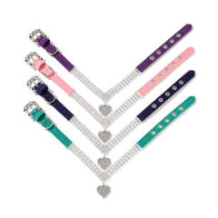 Pet supplies collar lead rope neck ring Pearl cat necklace Dog ring small and medium dog collar accessories