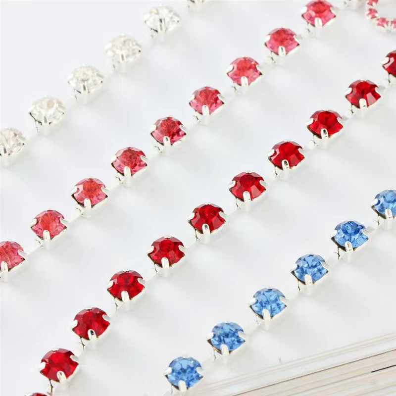 Single row diamond cat and dog accessories pet collar love pendant