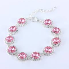 Single row diamond cat and dog accessories pet collar love pendant