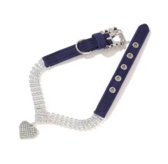 Pet supplies collar lead rope neck ring Pearl cat necklace Dog ring small and medium dog collar accessories