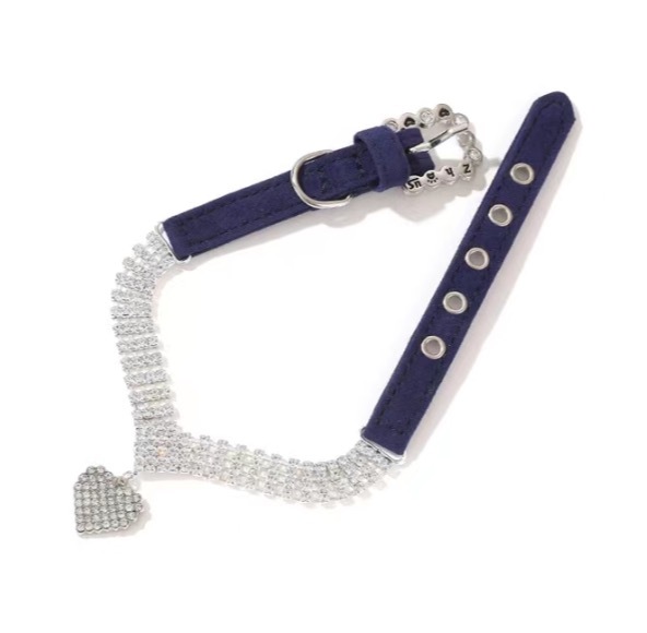 Pet supplies collar lead rope neck ring Pearl cat necklace Dog ring small and medium dog collar accessories