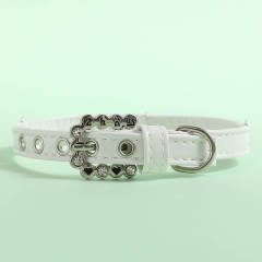 Pet supplies collar, leash, neck set, cat necklace, small, medium dog collar accessories