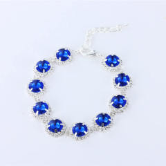 Single row diamond cat and dog accessories pet collar love pendant
