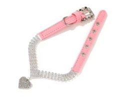 Pet supplies collar lead rope neck ring Pearl cat necklace Dog ring small and medium dog collar accessories
