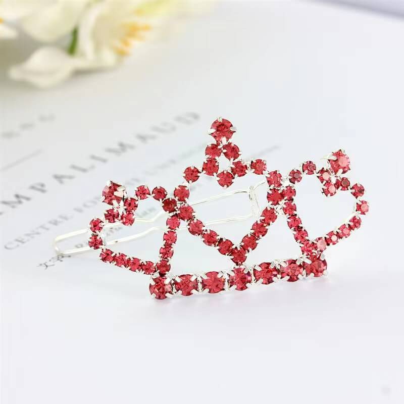 Rhinestone Crown Pet Ornament