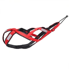 Dogs Husky Weight Sled Pulling Snow Ground Training X Back Adjustable Vest Harness For Exercise