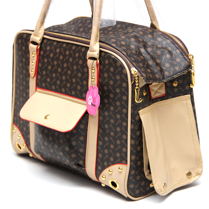 Folding Pet Carrier Purse Travel Bag Small Large Cat Dog Comfort Tote Handbag