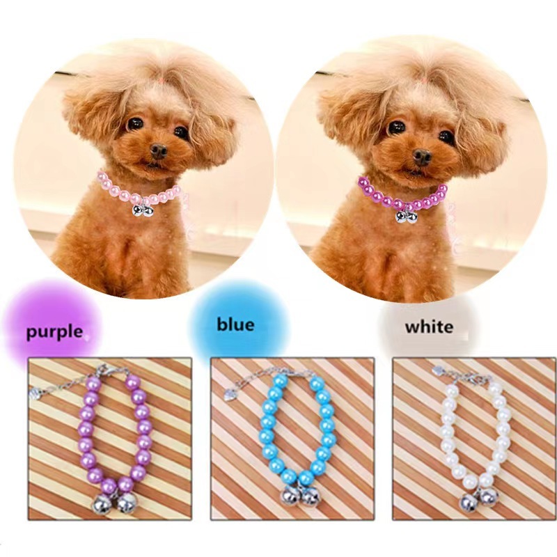 Pearl Bell Pet Ornament