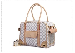 Folding Pet Carrier Purse Travel Bag Small Large Cat Dog Comfort Tote Handbag