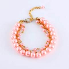 Pearl Pet Collar Bell Cat Dog Pet Jewelry