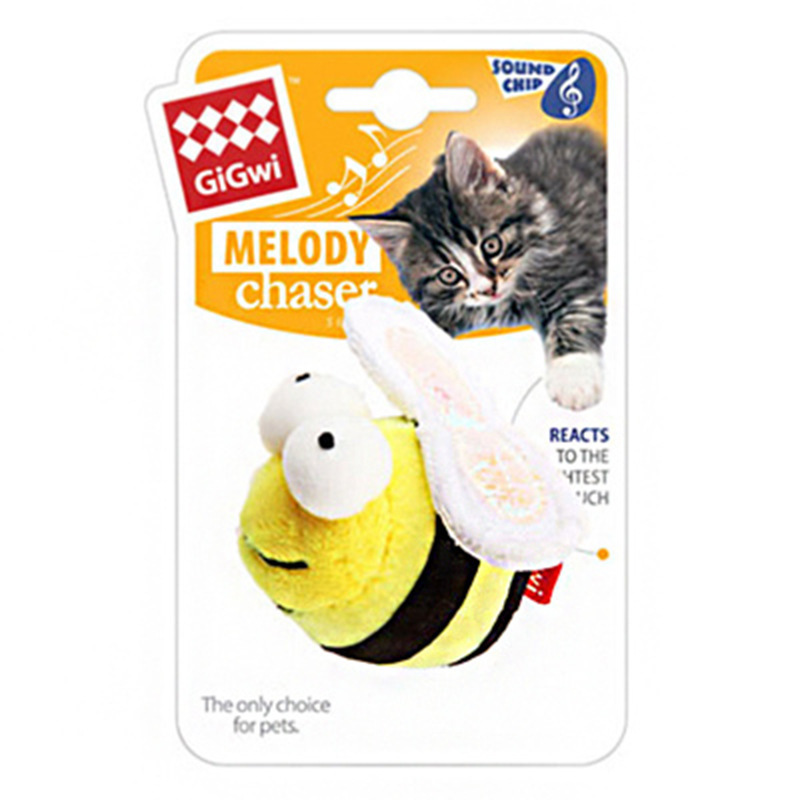 Gigwi Interactive Electronic Cat Toy, Automatic Chirping Bird Toy