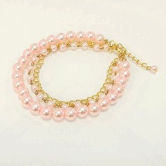 Pearl Pet Collar Bell Cat Dog Pet Jewelry