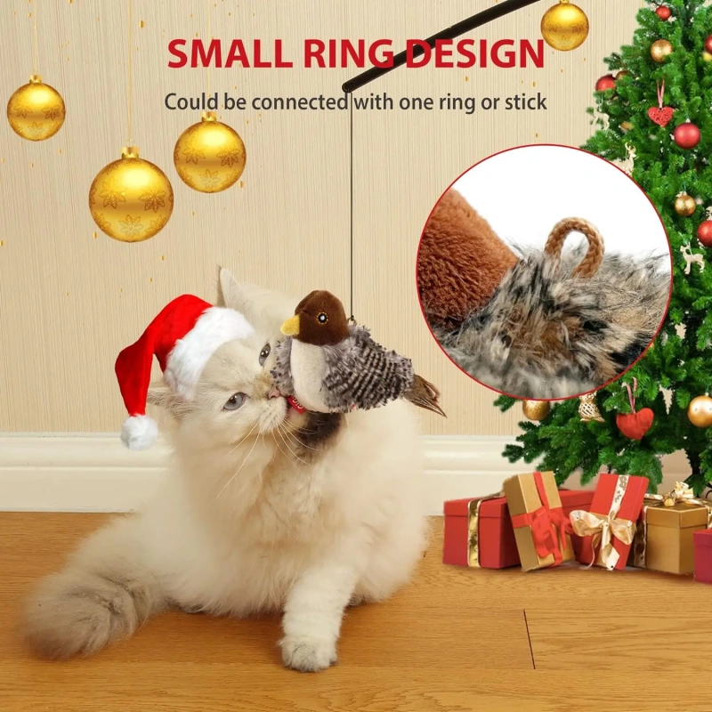 Gigwi Interactive Electronic Cat Toy, Automatic Chirping Bird Toy