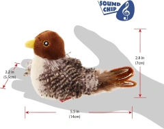 Gigwi Interactive Electronic Cat Toy, Automatic Chirping Bird Toy