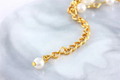 Pearl Pet Collar Bell Cat Dog Pet Jewelry