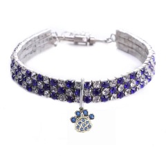 New rhinestone heart-shaped necklaces for pet dogs and cat crystal collars