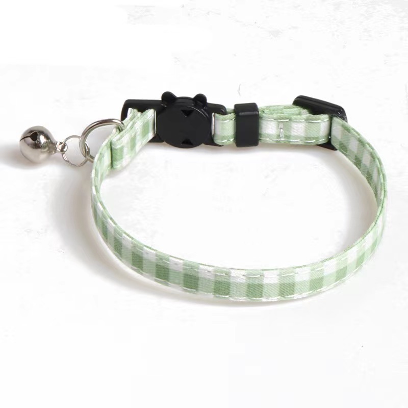 Hot sale Dog Bow Tie Plaid Custom Logo Dog Collar Metal Buckle Cat Bow Tie
