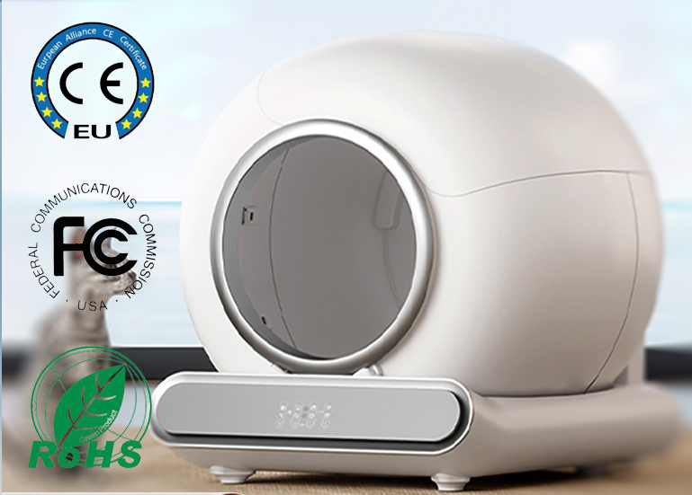 Smart cat litter box, fully automatic cleaning electric large deodorizing fully enclosed automatic cat litter box