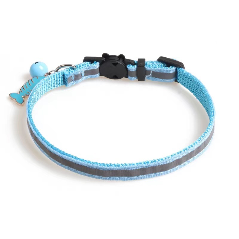 Adjustable Night Light Pet Tracker Cat and Dog  Pet Supplies Collars Pet Collar Manufacturer Reflective Dog Collar