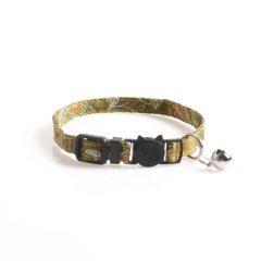pet collar cat with Chinese style series ethnic style cat collar with bell