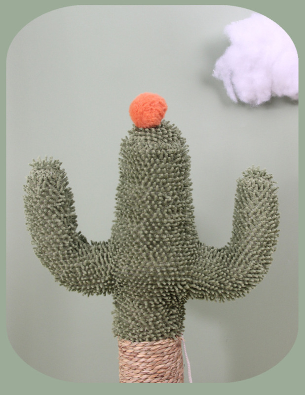 Cats Climbing Post Cactus Shape Jumping Scratching Towers Indoor Playing Cats Trees