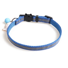 Adjustable Night Light Pet Tracker Cat and Dog  Pet Supplies Collars Pet Collar Manufacturer Reflective Dog Collar