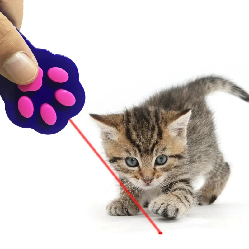 Custom logo Funny Interactive Pet Toys Laser Pointer Automatic interactive pet laser toy for cat Laser Pointer Cat Toy