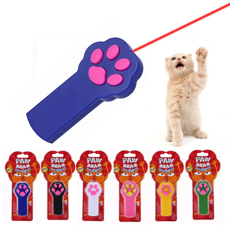 Custom logo Funny Interactive Pet Toys Laser Pointer Automatic interactive pet laser toy for cat Laser Pointer Cat Toy