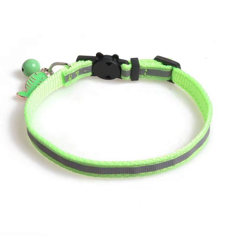 Adjustable Night Light Pet Tracker Cat and Dog  Pet Supplies Collars Pet Collar Manufacturer Reflective Dog Collar