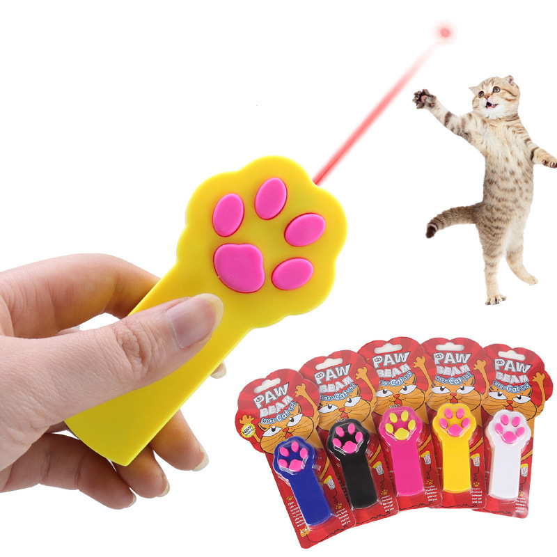Custom logo Funny Interactive Pet Toys Laser Pointer Automatic interactive pet laser toy for cat Laser Pointer Cat Toy