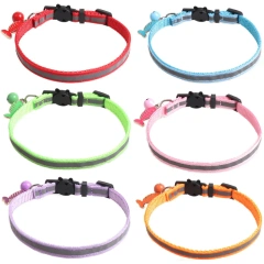Adjustable Night Light Pet Tracker Cat and Dog  Pet Supplies Collars Pet Collar Manufacturer Reflective Dog Collar