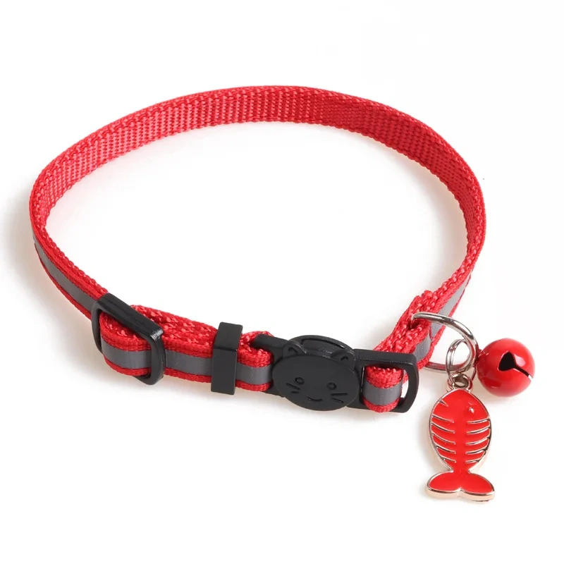 Adjustable Night Light Pet Tracker Cat and Dog  Pet Supplies Collars Pet Collar Manufacturer Reflective Dog Collar