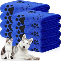 Pet Cat Dog Bath Towel Cleaning Grooming Products Small Medium Large Soft Microfiber Drying Pet Cat Dog Towel