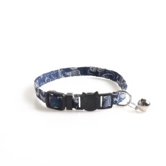 pet collar cat with Chinese style series ethnic style cat collar with bell