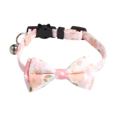 Hot sale Dog Bow Tie Plaid Custom Logo Dog Collar Metal Buckle Cat Bow Tie