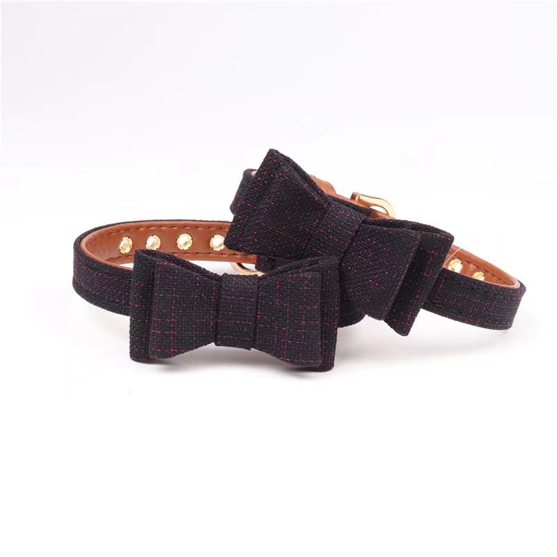 British style bow collar