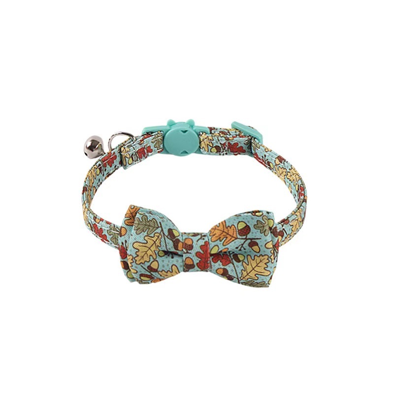 New Pet products Festivals series Cat Collar Halloween Christmas and Thanksgiving Cat collar Kitten collar with bell