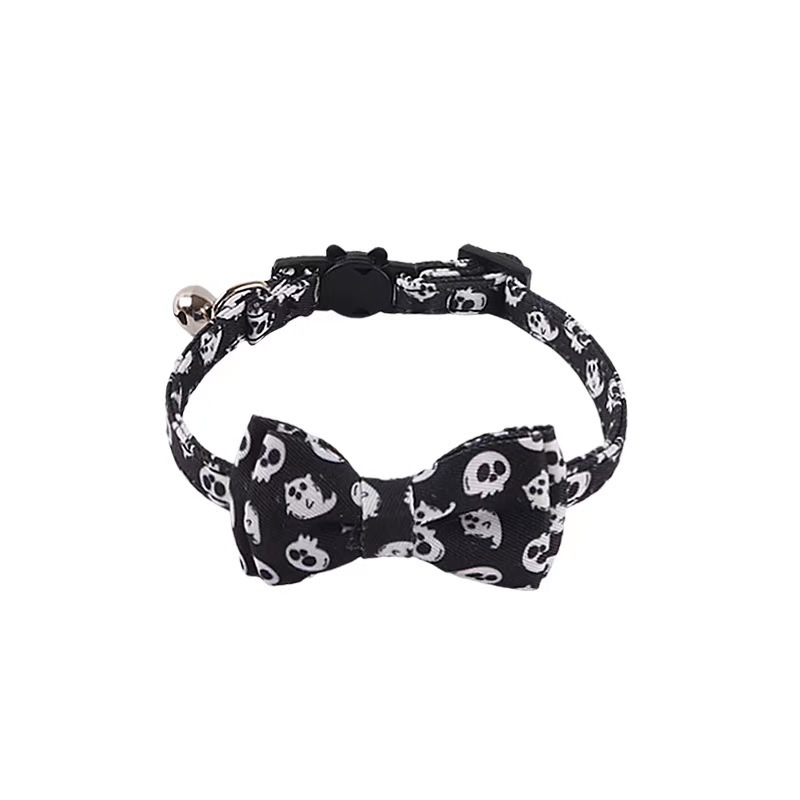 New Pet products Festivals series Cat Collar Halloween Christmas and Thanksgiving Cat collar Kitten collar with bell